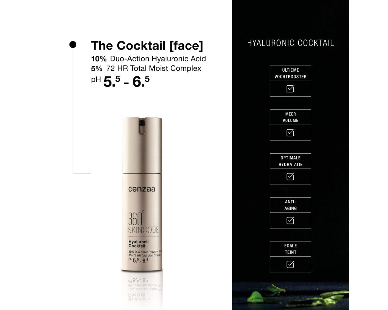 Cenzaa-360-Skincode-Hyaluronic-Cocktail-vochtserum-hyaluronzuur-inhoud