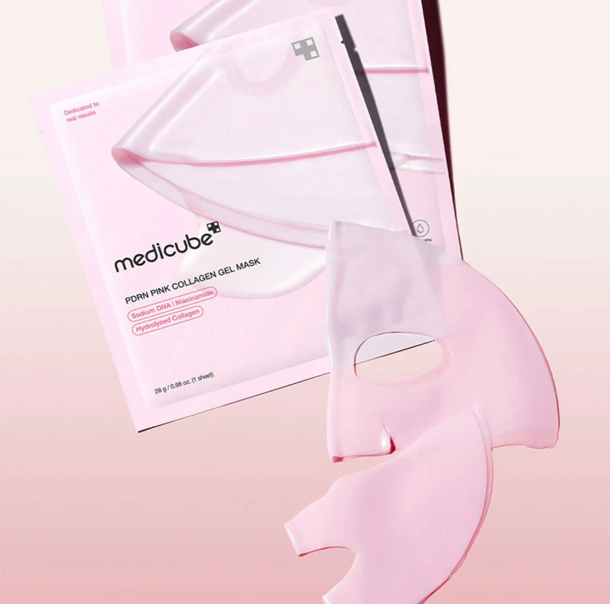 MEDICUBE - PDRN PINK COLLAGEN GEL MASK